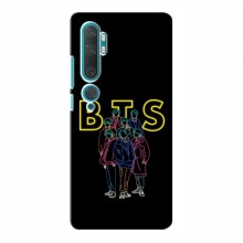 Чехлы BTS для Xiaomi Mi Note 10 (AlphaPrint) BTS стайл - купить на Floy.com.ua