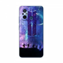 Чехлы BTS для Поко С55 (AlphaPrint) Army BTS - купить на Floy.com.ua