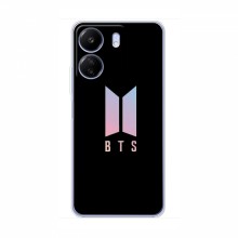 Чехлы BTS для ПОКО С65 (AlphaPrint) Лого BTS - купить на Floy.com.ua