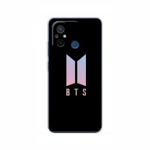 Чехлы BTS для Редми 12с (AlphaPrint) Лого BTS - купить на Floy.com.ua