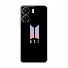 Чехлы BTS для Редми 13С (AlphaPrint) Лого BTS - купить на Floy.com.ua