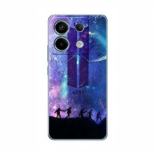 Чехлы BTS для Редми Нот 13 (5G) (AlphaPrint) Army BTS - купить на Floy.com.ua