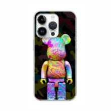 Чехлы для iPhone 16 Pro - Bearbrick Louis Vuitton (PREMIUMPrint) Яркий Bearbrick - купить на Floy.com.ua