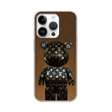 Чехлы для iPhone 16 Pro - Bearbrick Louis Vuitton (PREMIUMPrint)