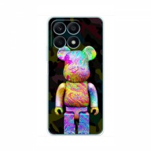 Чехлы для Huawei Honor X8a - Bearbrick Louis Vuitton (PREMIUMPrint) Яркий Bearbrick - купить на Floy.com.ua