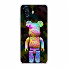 Чехлы для Huawei Nova Y70 - Bearbrick Louis Vuitton (PREMIUMPrint) Яркий Bearbrick - купить на Floy.com.ua