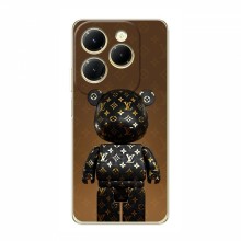 Чехлы для Infinix Hot 40 - Bearbrick Louis Vuitton (PREMIUMPrint) Bearbrick - купить на Floy.com.ua