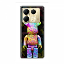 Чехлы для Infinix Note 40 - Bearbrick Louis Vuitton (PREMIUMPrint) Яркий Bearbrick - купить на Floy.com.ua