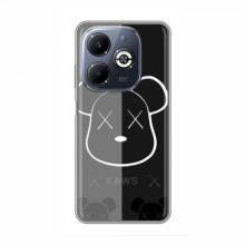 Чехлы для Infinix Smart 8 Plus - Bearbrick Louis Vuitton (PREMIUMPrint) БеарБрик глаза - купить на Floy.com.ua