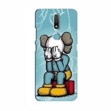 Чехлы для Nokia 2.4 - Bearbrick Louis Vuitton (PREMIUMPrint)