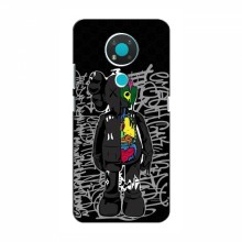 Чехлы для Nokia 3.4 - Bearbrick Louis Vuitton (PREMIUMPrint) Стиль Bearbrick - купить на Floy.com.ua
