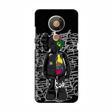 Чехлы для Nokia 5.3 - Bearbrick Louis Vuitton (PREMIUMPrint) Стиль Bearbrick - купить на Floy.com.ua