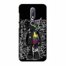 Чехлы для Nokia 6.1 Plus - Bearbrick Louis Vuitton (PREMIUMPrint)