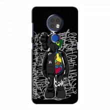 Чехлы для Nokia 6.2 (2019) - Bearbrick Louis Vuitton (PREMIUMPrint) Стиль Bearbrick - купить на Floy.com.ua