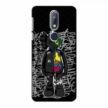 Чехлы для Nokia 7.1 - Bearbrick Louis Vuitton (PREMIUMPrint)