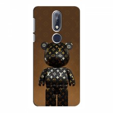 Чехлы для Nokia 7.1 - Bearbrick Louis Vuitton (PREMIUMPrint) Bearbrick - купить на Floy.com.ua