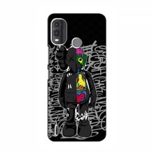 Чехлы для Nokia G11 Plus - Bearbrick Louis Vuitton (PREMIUMPrint) Стиль Bearbrick - купить на Floy.com.ua