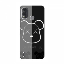 Чехлы для Nokia G11 Plus - Bearbrick Louis Vuitton (PREMIUMPrint) БеарБрик глаза - купить на Floy.com.ua