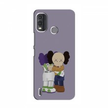 Чехлы для Nokia G11 Plus - Bearbrick Louis Vuitton (PREMIUMPrint) Дружба Беарбрик - купить на Floy.com.ua