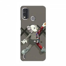 Чехлы для Nokia G11 Plus - Bearbrick Louis Vuitton (PREMIUMPrint) Беарбрик Джордан - купить на Floy.com.ua