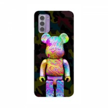 Чехлы для Nokia G42 - Bearbrick Louis Vuitton (PREMIUMPrint) Яркий Bearbrick - купить на Floy.com.ua