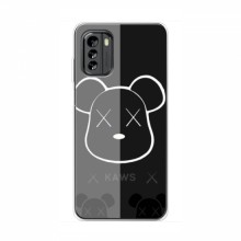 Чехлы для Nokia G60 - Bearbrick Louis Vuitton (PREMIUMPrint) БеарБрик глаза - купить на Floy.com.ua