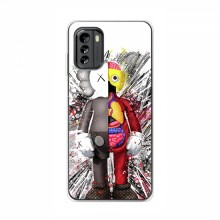 Чехлы для Nokia G60 - Bearbrick Louis Vuitton (PREMIUMPrint) Беарбрик - купить на Floy.com.ua