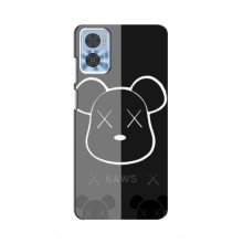 Чехлы для Motorola MOTO E22/E22i - Bearbrick Louis Vuitton (PREMIUMPrint)