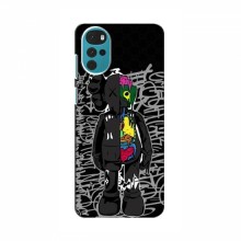 Чехлы для Motorola MOTO G22 - Bearbrick Louis Vuitton (PREMIUMPrint)