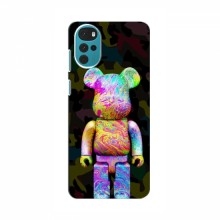 Чехлы для Motorola MOTO G22 - Bearbrick Louis Vuitton (PREMIUMPrint) Яркий Bearbrick - купить на Floy.com.ua