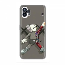 Чехлы для Nothing Phone 1 - Bearbrick Louis Vuitton (PREMIUMPrint) Беарбрик Джордан - купить на Floy.com.ua