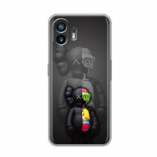 Чехлы для Nothing Nothing Phone 2 - Bearbrick Louis Vuitton (PREMIUMPrint) Тело Bearbrick - купить на Floy.com.ua