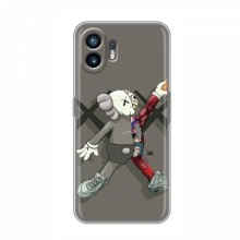 Чехлы для Nothing Nothing Phone 2 - Bearbrick Louis Vuitton (PREMIUMPrint) Беарбрик Джордан - купить на Floy.com.ua