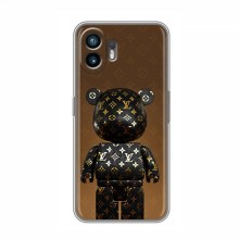 Чехлы для Nothing Nothing Phone 2 - Bearbrick Louis Vuitton (PREMIUMPrint) Bearbrick - купить на Floy.com.ua