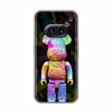 Чехлы для Nothing Nothing Phone 2a - Bearbrick Louis Vuitton (PREMIUMPrint) Яркий Bearbrick - купить на Floy.com.ua