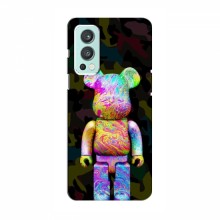 Чехлы для OnePlus Nord 2 - Bearbrick Louis Vuitton (PREMIUMPrint) Яркий Bearbrick - купить на Floy.com.ua