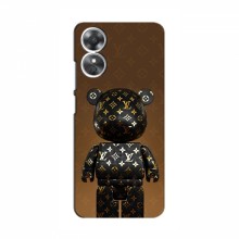 Чехлы для OPPO A17k - Bearbrick Louis Vuitton (PREMIUMPrint)