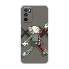 Чехлы для OPPO a54s - Bearbrick Louis Vuitton (PREMIUMPrint) Беарбрик Джордан - купить на Floy.com.ua