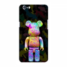 Чехлы для OPPO A71 - Bearbrick Louis Vuitton (PREMIUMPrint) Яркий Bearbrick - купить на Floy.com.ua