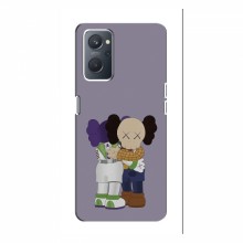 Чехлы для OPPO A76 - Bearbrick Louis Vuitton (PREMIUMPrint) Дружба Беарбрик - купить на Floy.com.ua