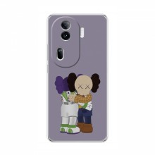 Чехлы для OPPO Reno 11 Pro 5G - Bearbrick Louis Vuitton (PREMIUMPrint) Дружба Беарбрик - купить на Floy.com.ua