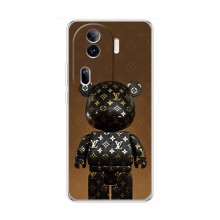 Чехлы для OPPO Reno 11 Pro 5G - Bearbrick Louis Vuitton (PREMIUMPrint) Bearbrick - купить на Floy.com.ua