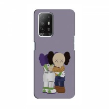 Чехлы для OPPO Reno 5z - Bearbrick Louis Vuitton (PREMIUMPrint) Дружба Беарбрик - купить на Floy.com.ua