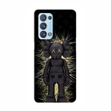 Чехлы для OPPO Reno 6 Pro (5G) - Bearbrick Louis Vuitton (PREMIUMPrint) Bearbrick LV - купить на Floy.com.ua