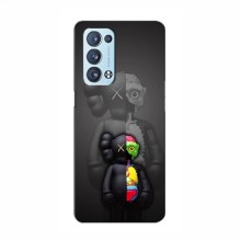 Чехлы для OPPO Reno 6 Pro (5G) - Bearbrick Louis Vuitton (PREMIUMPrint) Тело Bearbrick - купить на Floy.com.ua