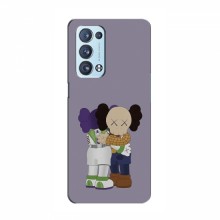 Чехлы для OPPO Reno 6 Pro (5G) - Bearbrick Louis Vuitton (PREMIUMPrint) Дружба Беарбрик - купить на Floy.com.ua