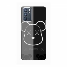 Чехлы для OPPO Reno6 (5G) - Bearbrick Louis Vuitton (PREMIUMPrint) БеарБрик глаза - купить на Floy.com.ua