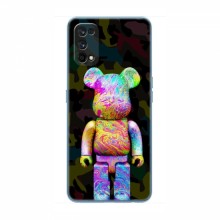 Чехлы для RealMe 7 Pro - Bearbrick Louis Vuitton (PREMIUMPrint) Яркий Bearbrick - купить на Floy.com.ua