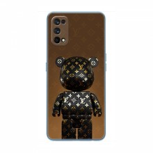 Чехлы для RealMe 7 Pro - Bearbrick Louis Vuitton (PREMIUMPrint)