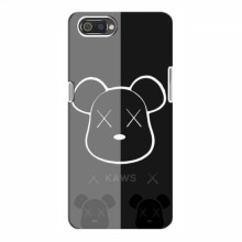 Чехлы для RealMe C2 - Bearbrick Louis Vuitton (PREMIUMPrint) БеарБрик глаза - купить на Floy.com.ua